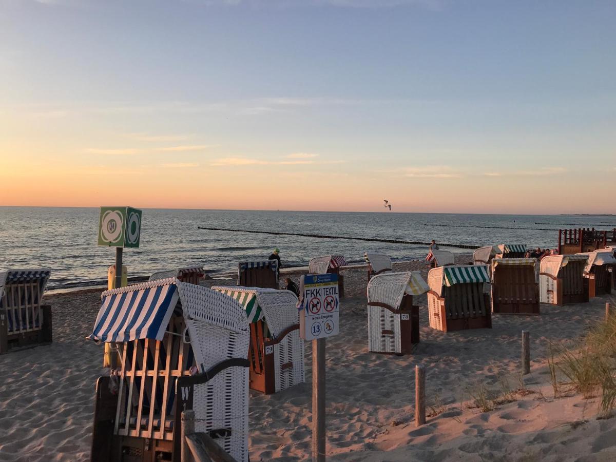 Ostsee-Ferienwohnung Uhlnüst Graal-Müritz Gelbensande Exterior foto